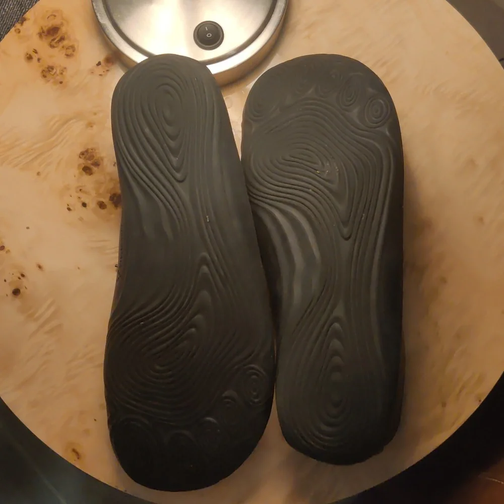 Vivobarefoot Addis Oxford Black Leather Dress Shoes - Picture 3 of 3